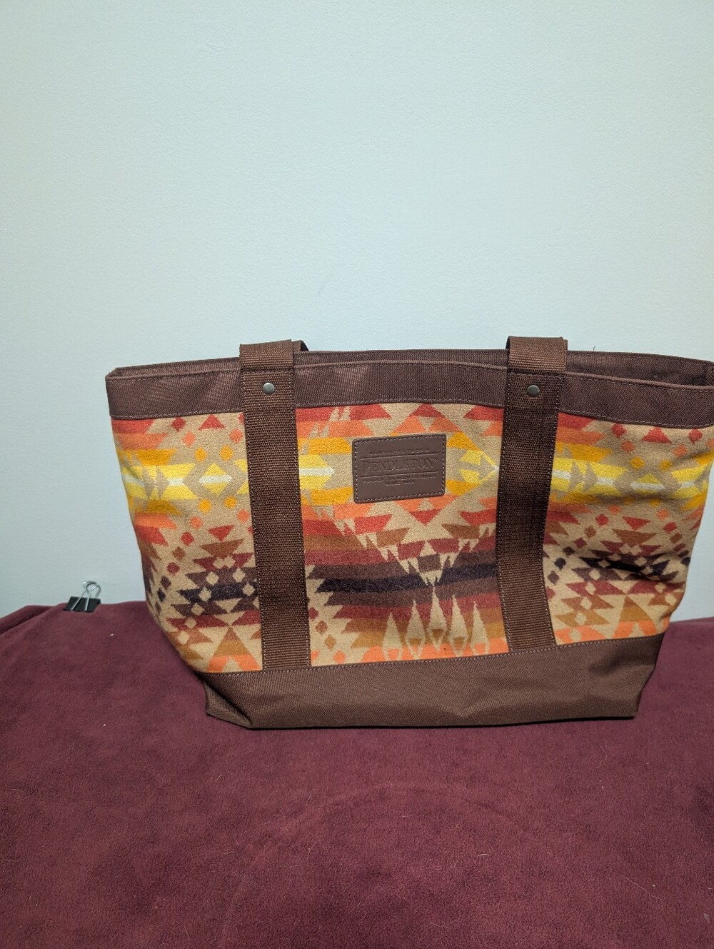 Pendleton Zip Tote Bag